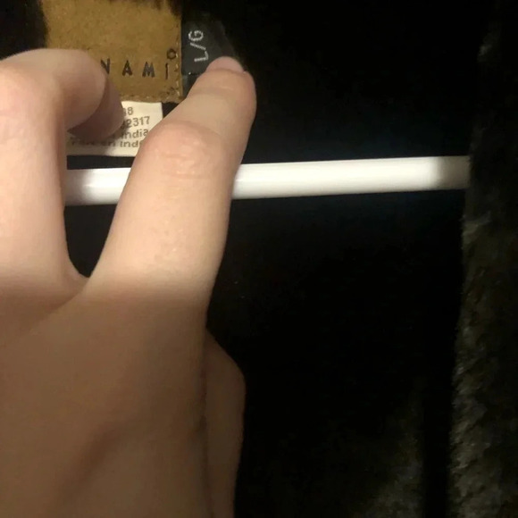 Tsunami faux leather jacket with fur lining - Picture 4 of 6